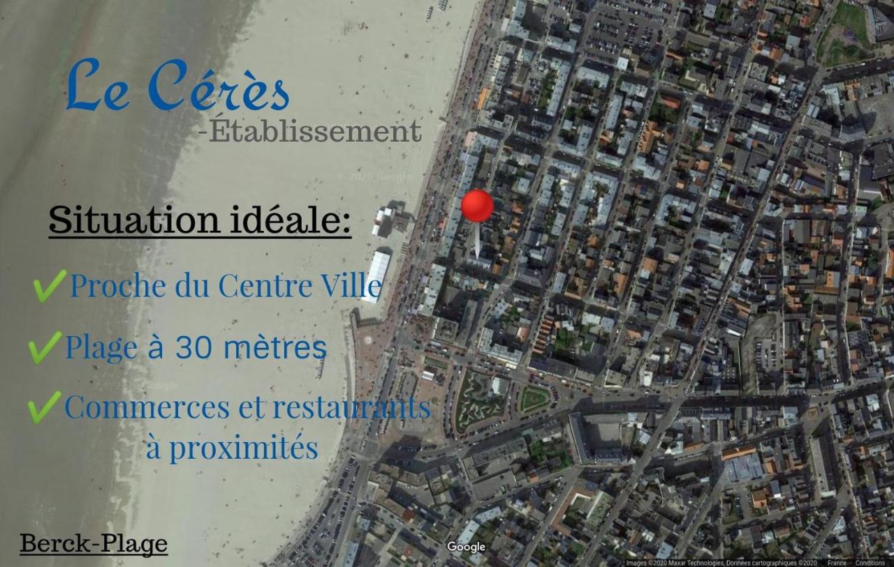 Appartement A 30 M De La Plage - Balcon - Proche Centre - Wifi -Le Ceres 3 Berck エクステリア 写真